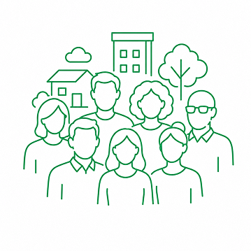 Communities of people